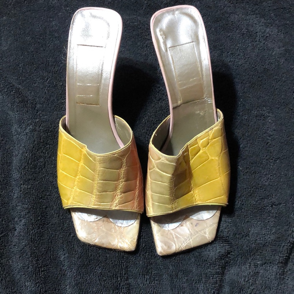 Genuine Alligator mules